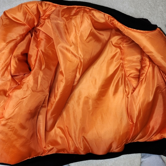 NWT! Rothco MA-1 Flight Jacket Black Large - Picture 7 of 7